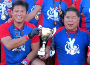 Raymond Lam, Co-Captain and John Chung, Captain of CHARGE.
