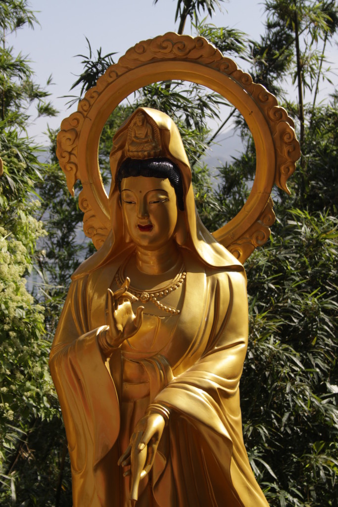 The Monastery of Ten Thousand Buddhas in Shatin