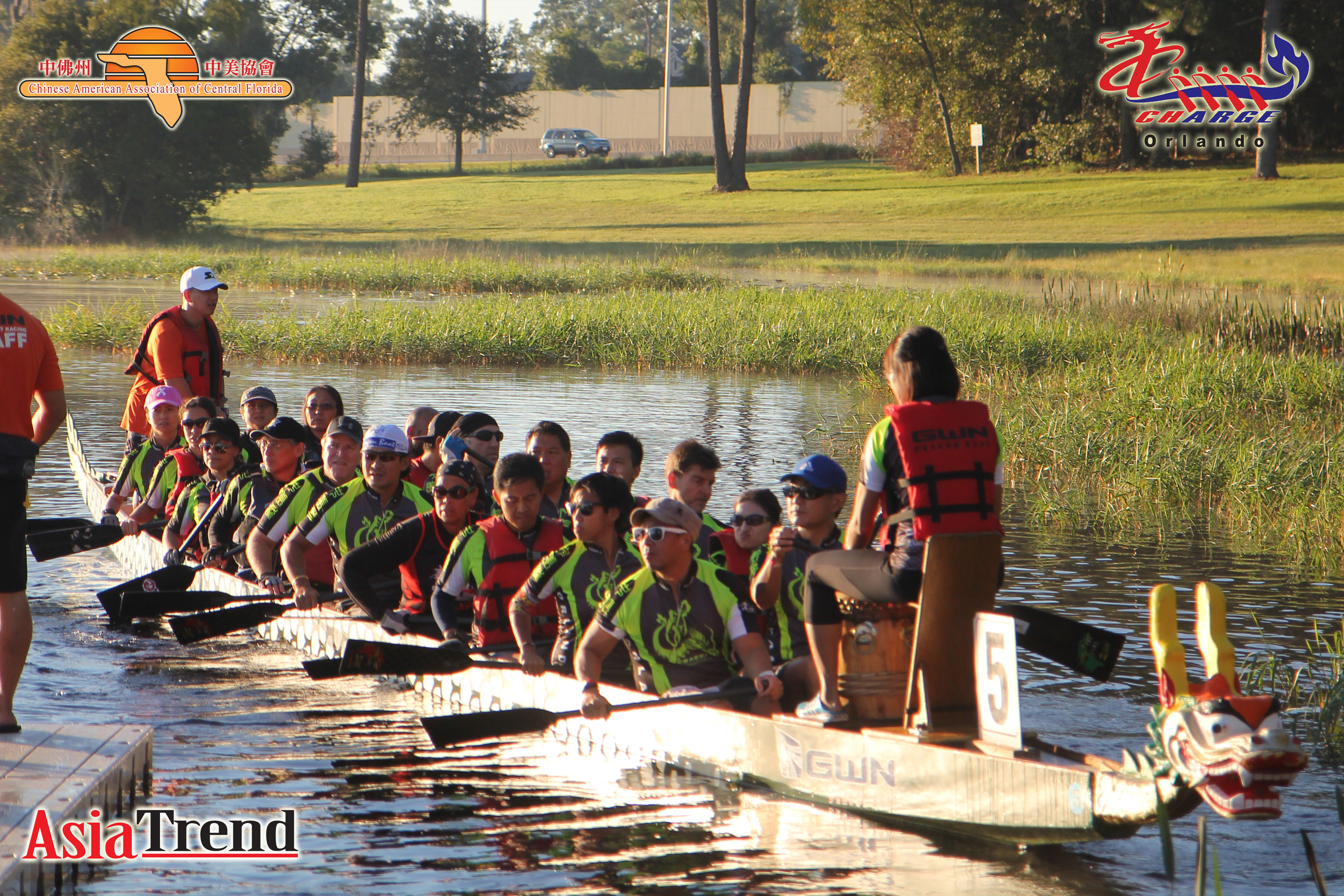 CHARGE Dragon Boat team