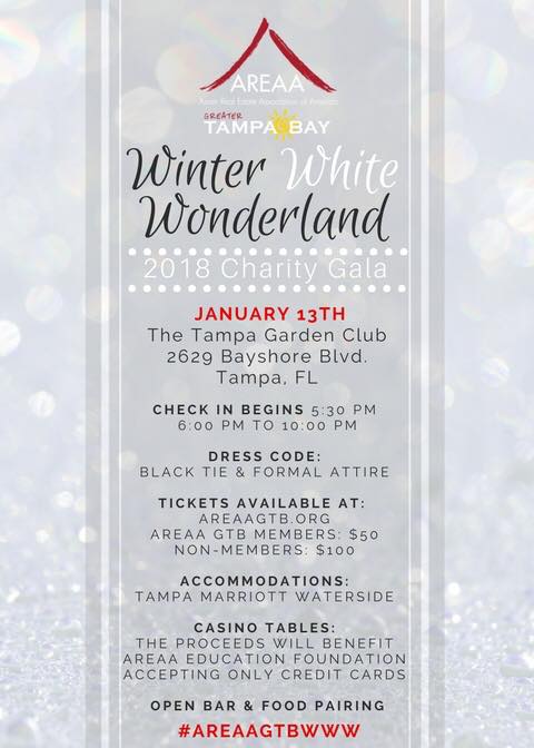 2018 AREAA GTB Charity Gala – Winter White Wonderland