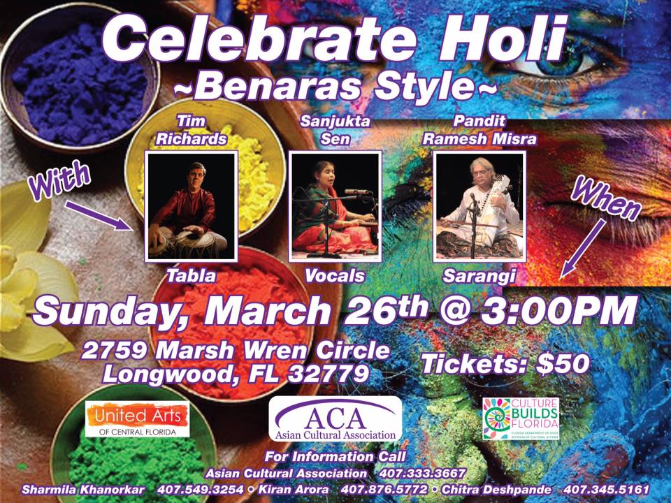 Celebrate Holi - Benaras Style