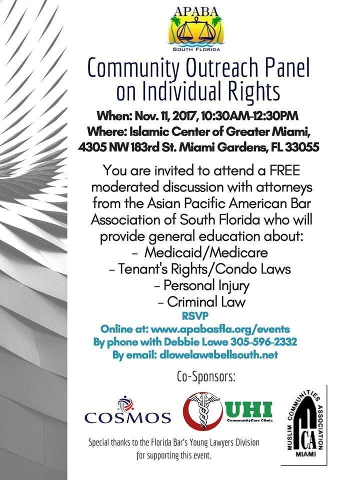 FREE Community Outreach Panel