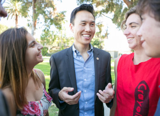 Mayor Bao Nguyen of Garden Grove, California endorses Senator Bernie Sanders for US President