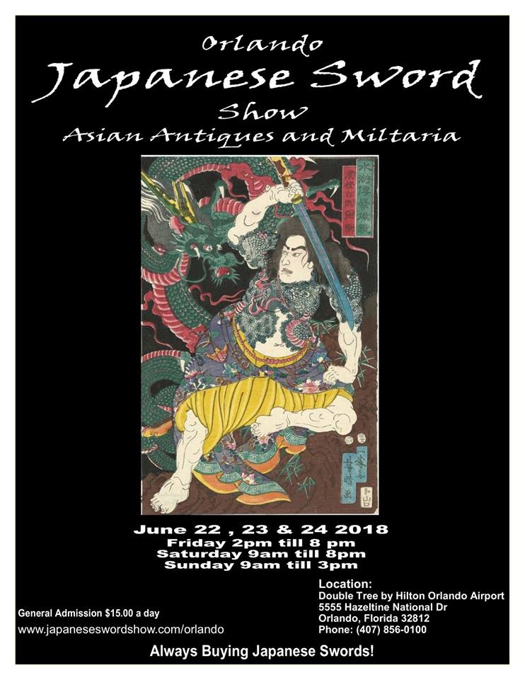 2018 Orlando Japanese Sword Show
