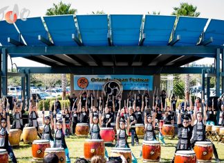 Orlando Japan Festival Returns November 4 The 100-drummer Taiko drumming performance at the Orlando Japan Festival