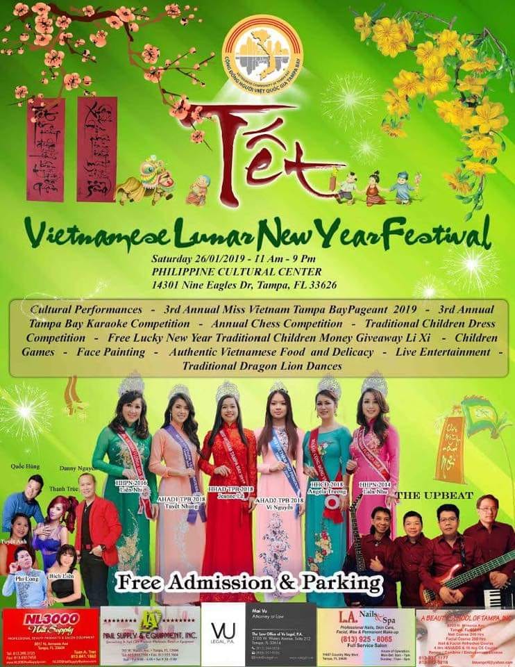 Vietnamese New Year TET 2019 Festival