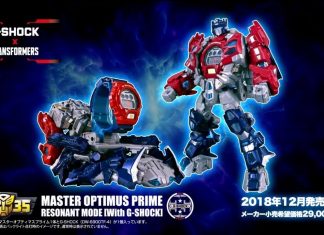 Casio Released G-SHOCK X TRANSFORMERS Special G-Shock x Transformers