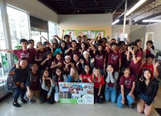 R.E.A.C.H. of Central Florida volunteering at United Against Poverty Christmas Mall 2018 REACH volunteers
