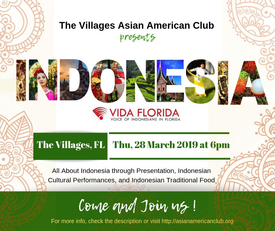 A NIGHT WITH VIDA: Get To Know More About INDONESIA