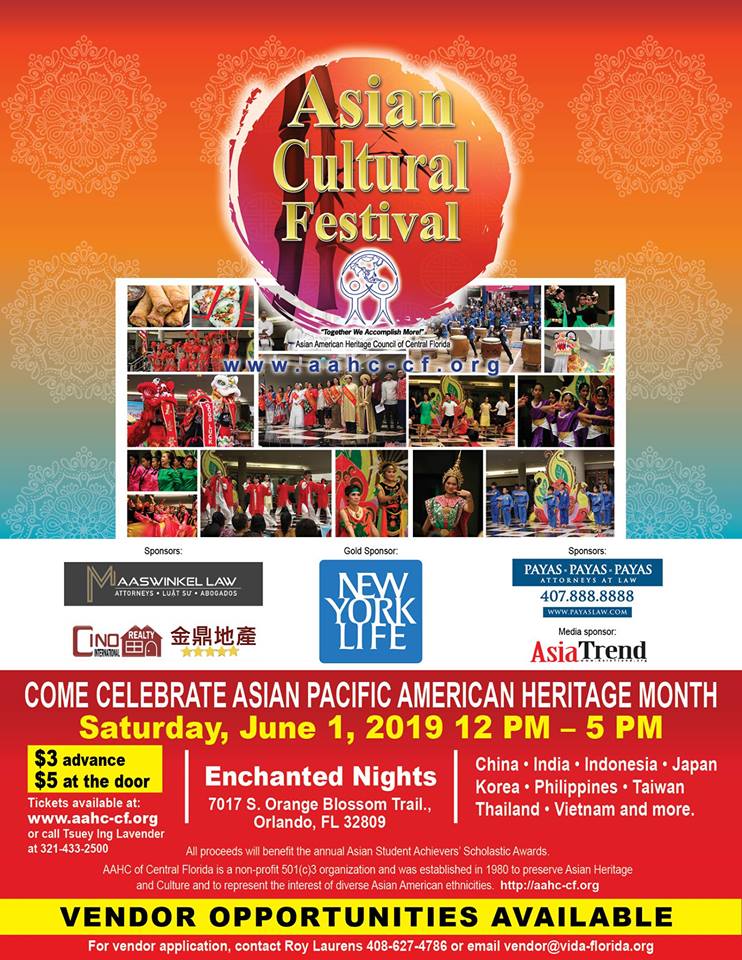 aSIAN cULTURAL fESTIVAL 2019