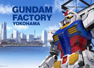 Gundam Celebrating 40 Years with a life-size, moving Gundam Statue