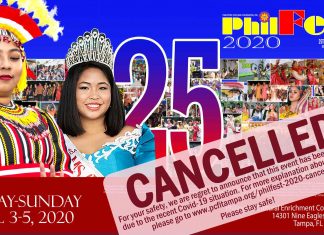 PHILFEST 25TH ANNIVERSARY CANCELLED
