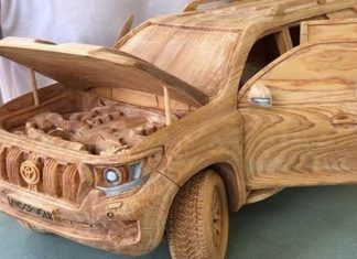 Amazing Vietnamese Carpenter Wooden Model Vehicles