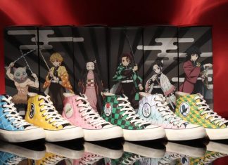 Demon Slayer: Kimetsu no Yaiba x atmos Collaboration’s shoes