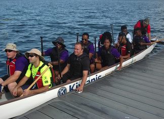 Kiwanis Club of Orlando Celebrates 100 years of helping kids Dueling Dragons Dragon Boat