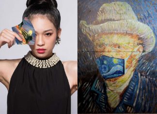 Famous Art Painting Face Masks True Colors Face Mask