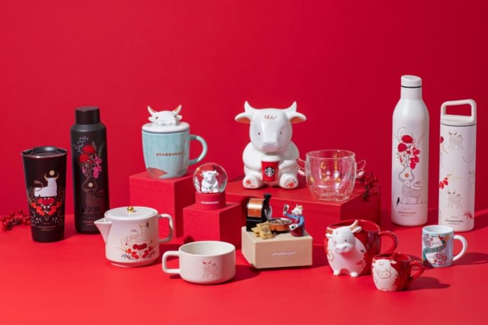 Starbucks H.K. Lunar New Year Limited Edition Ox-inspired Collectibles -  Asia Trend