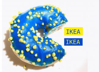 IKEA Japan Has Blue & Yellow Donuts