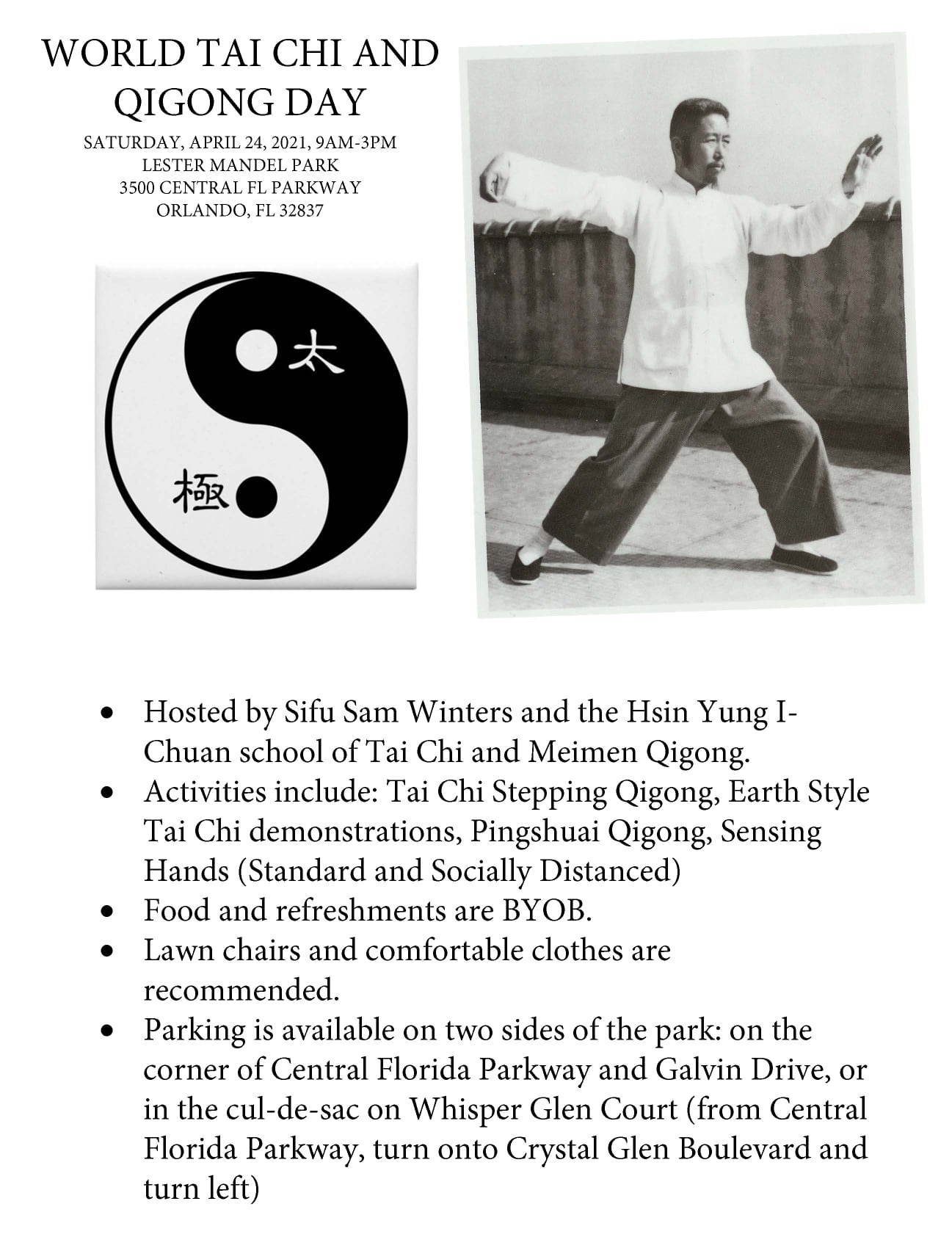 World Tai Chi and Qigong Day