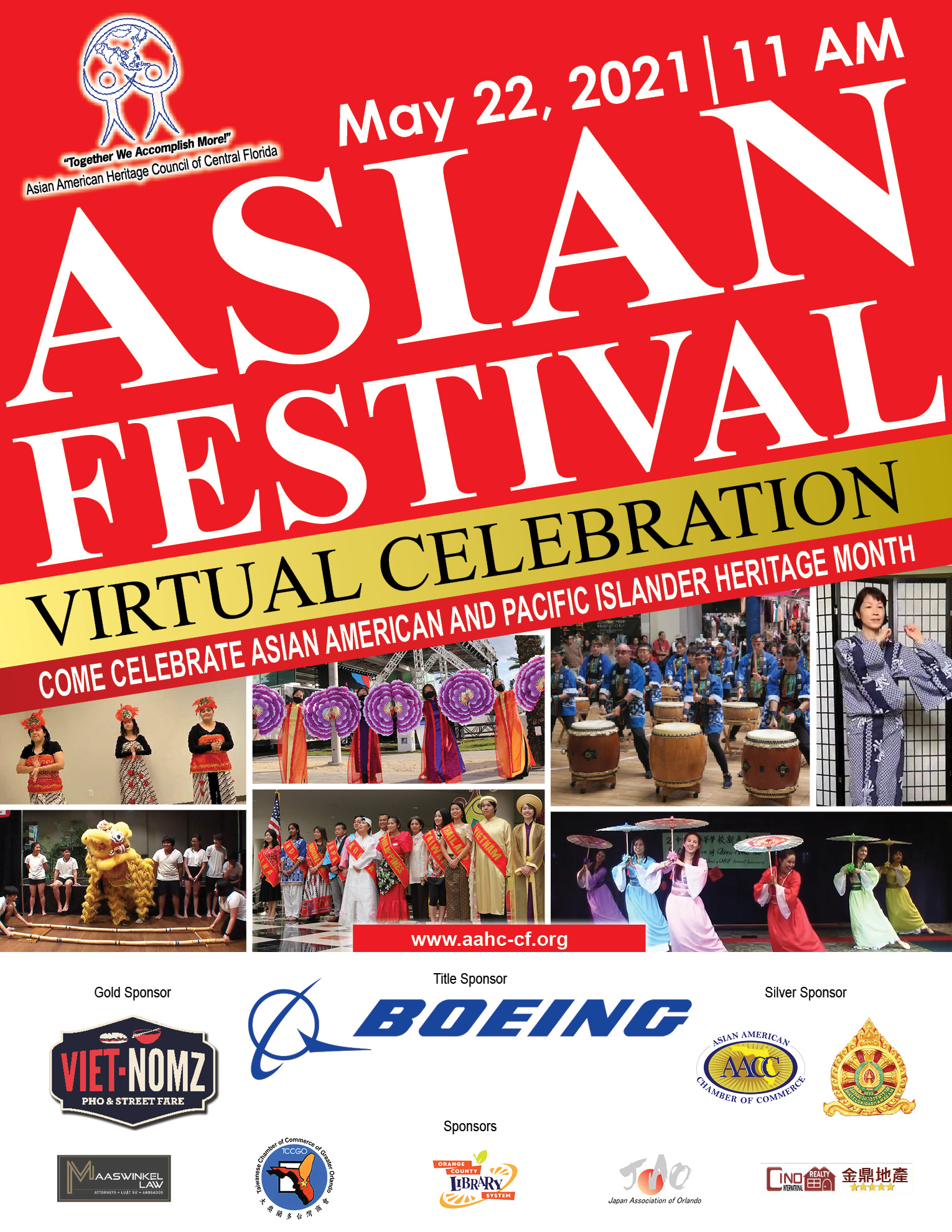 AAHC Asian Festival Virtual Celebration