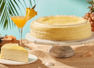 Taiwan Lady M Pineapple Crêpes Cake Lady M Crêpes Cake