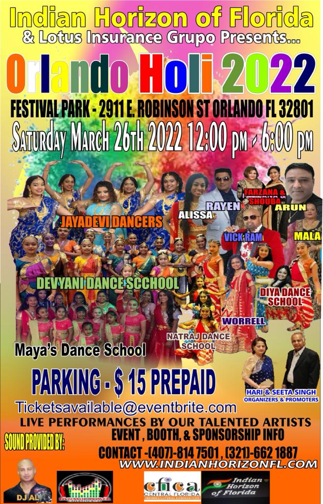 Orlando Holi 2022