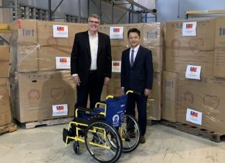 Taiwan charity donates supplies for Haitians with disabilities Taiwan charity donates supplies for Haitians with disabilities