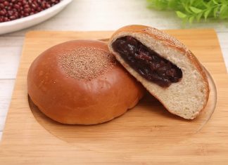 How To Make Anpan, Japanese Sweet Red Bean Bun Red bean paste