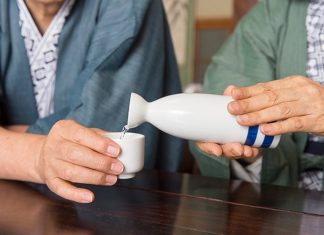Japanese Sake has two: Nihonshu and Shochu nihonshu