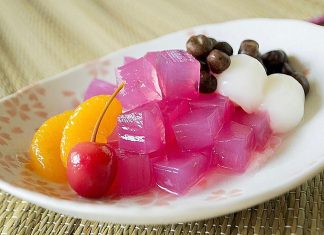 Japanese Dessert for Hot Summer! Anmitsu and Mitsumame_1