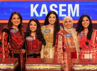 Palestinian Floridian Family represents culture on Family Feud Palestinian Floridian Family represents culture on Family Feud