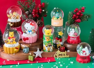 Taiwan 7-Eleven Fantasy “Christmas Crystal Ball” 7-11 Hello Kitty & Pool
