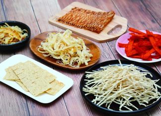 Encounter Bolero in Kaohsiung Seafood Snacks from Kaohsiung: Jane Jane Shredded Squid