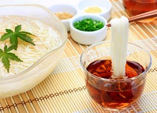 Beat the Heat With Cold Somen Somen