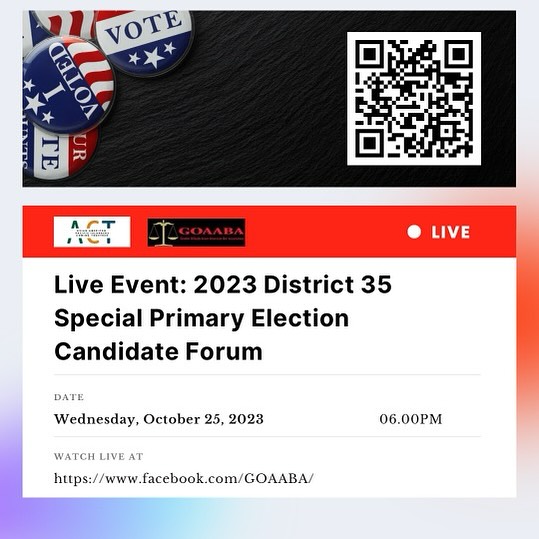 Special Election for Florida State House District 35 Candidate Forum