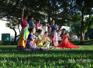 Indians celebrate Diwali with performances, fireworks in Taipei
