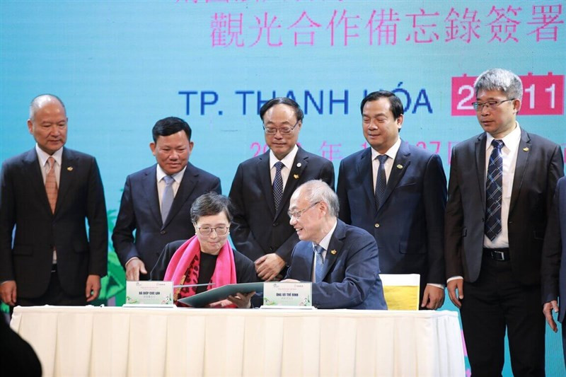 Taiwan and Vietnam