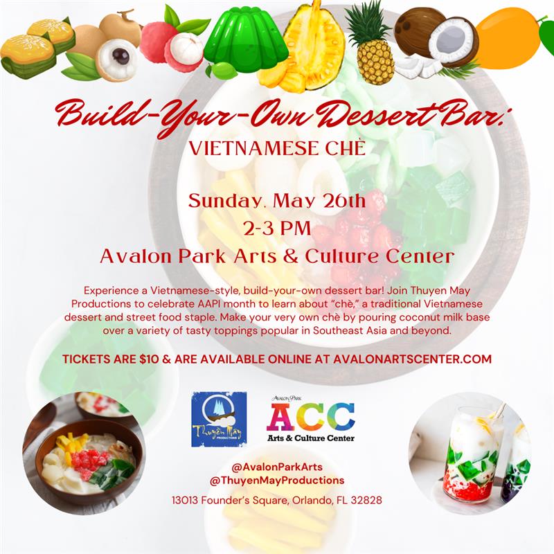 Build Your Own Dessert Bar featuring Vietnamese Chè