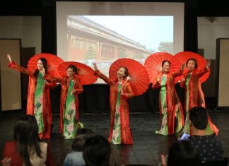 Asian American Cultural Dance Performance at Orange County Regional History Center Thuyền Mây Productions