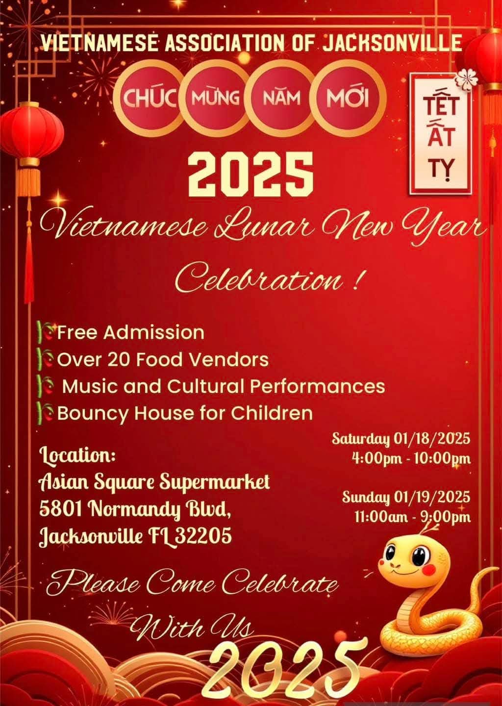 New Year Fair in Jacksonville