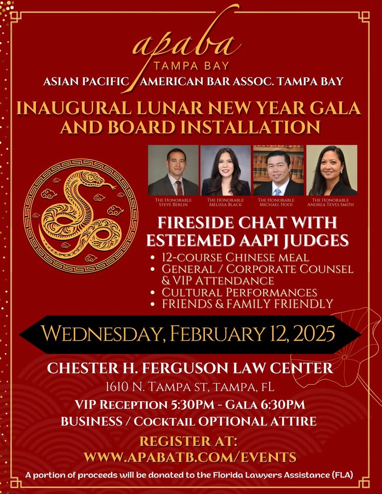 APABA Tampa Bay Lunar New Year Gala and Board Installation