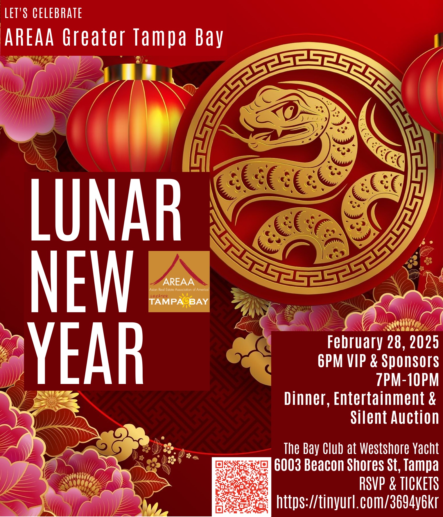 AREAA Greater Tampa Bay Installation Gala and Lunar New Year Celebration