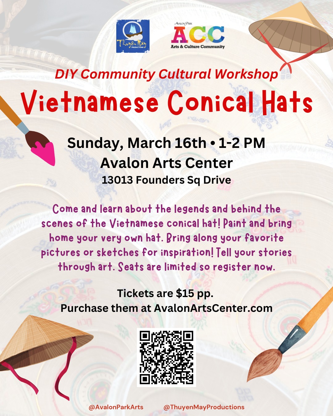 Vietnamese Conical Hats workshop