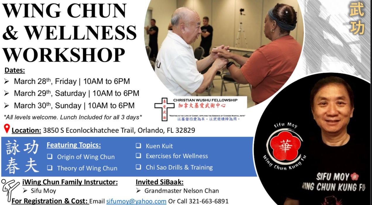 Wing Chun & Wellness Workshop