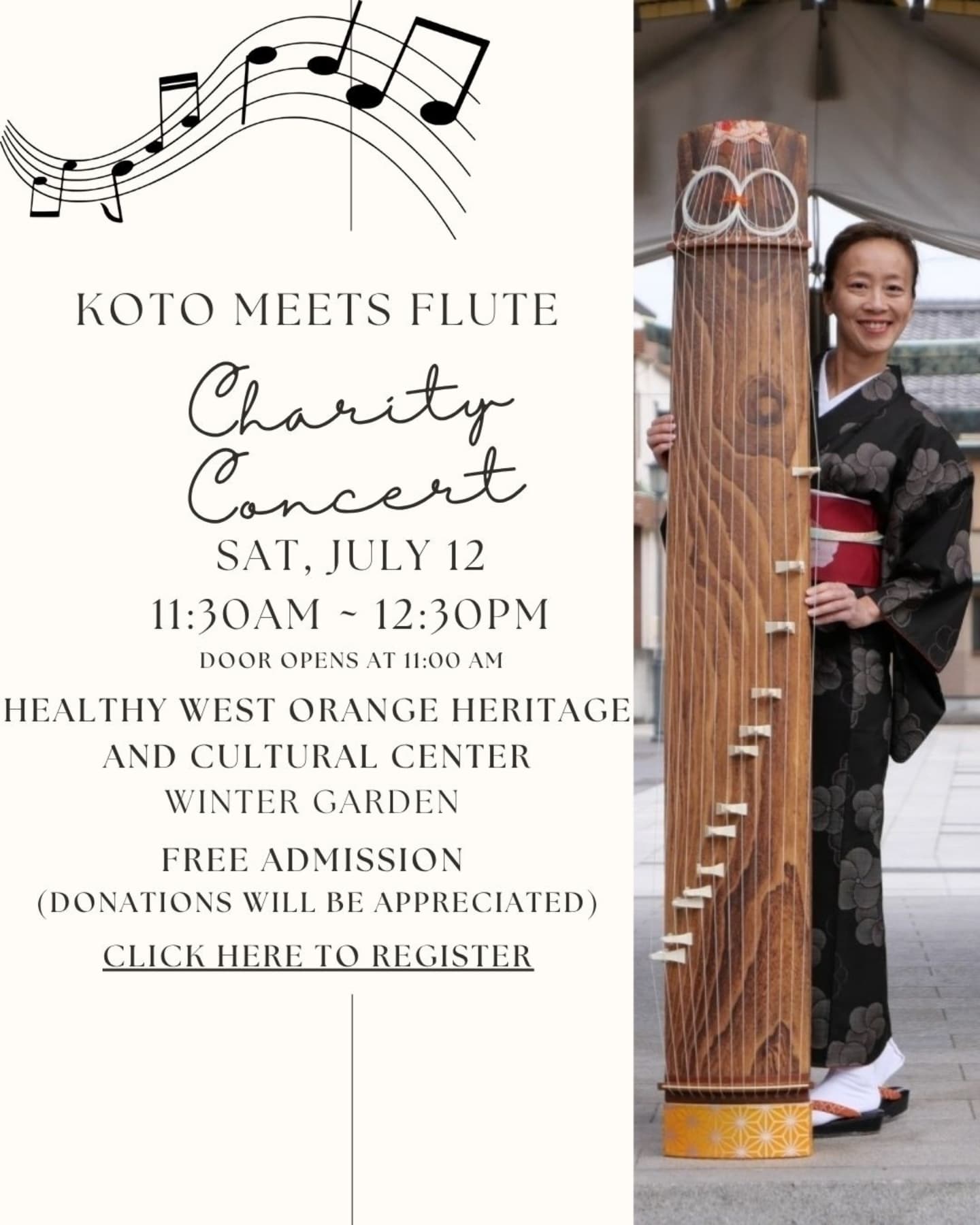 KOTO MEETS FLUTE Charity Concert