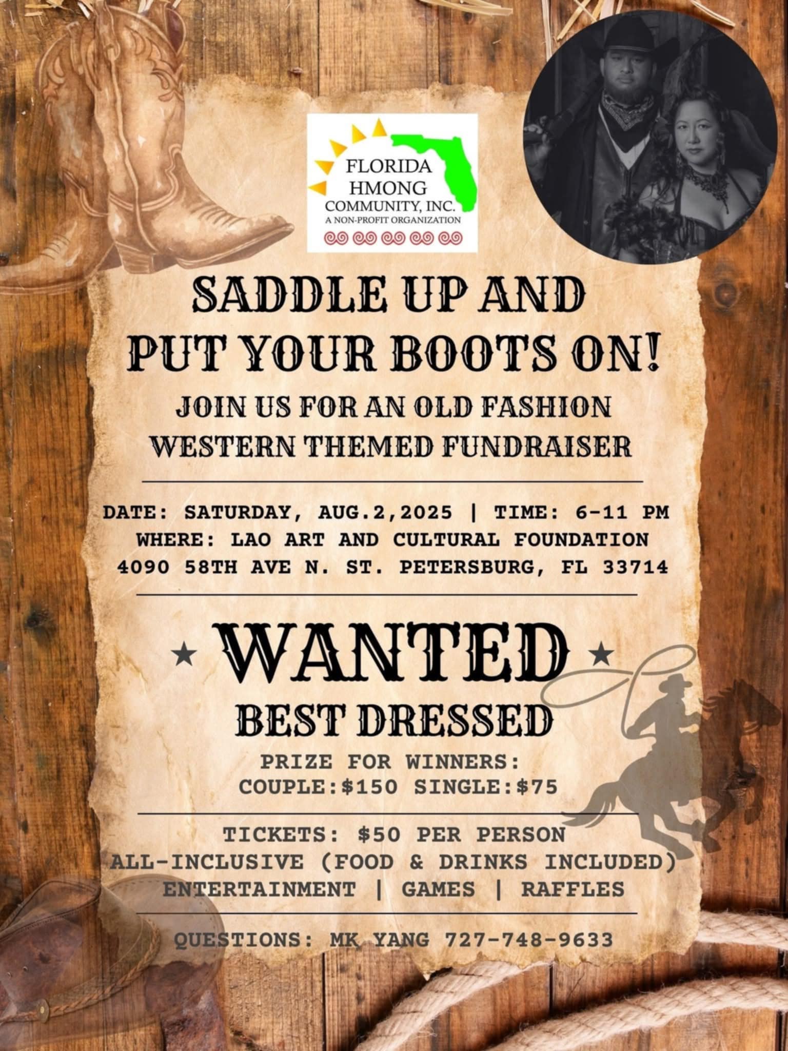 SADDLE UP AND PUT YOUR BOOTS ON