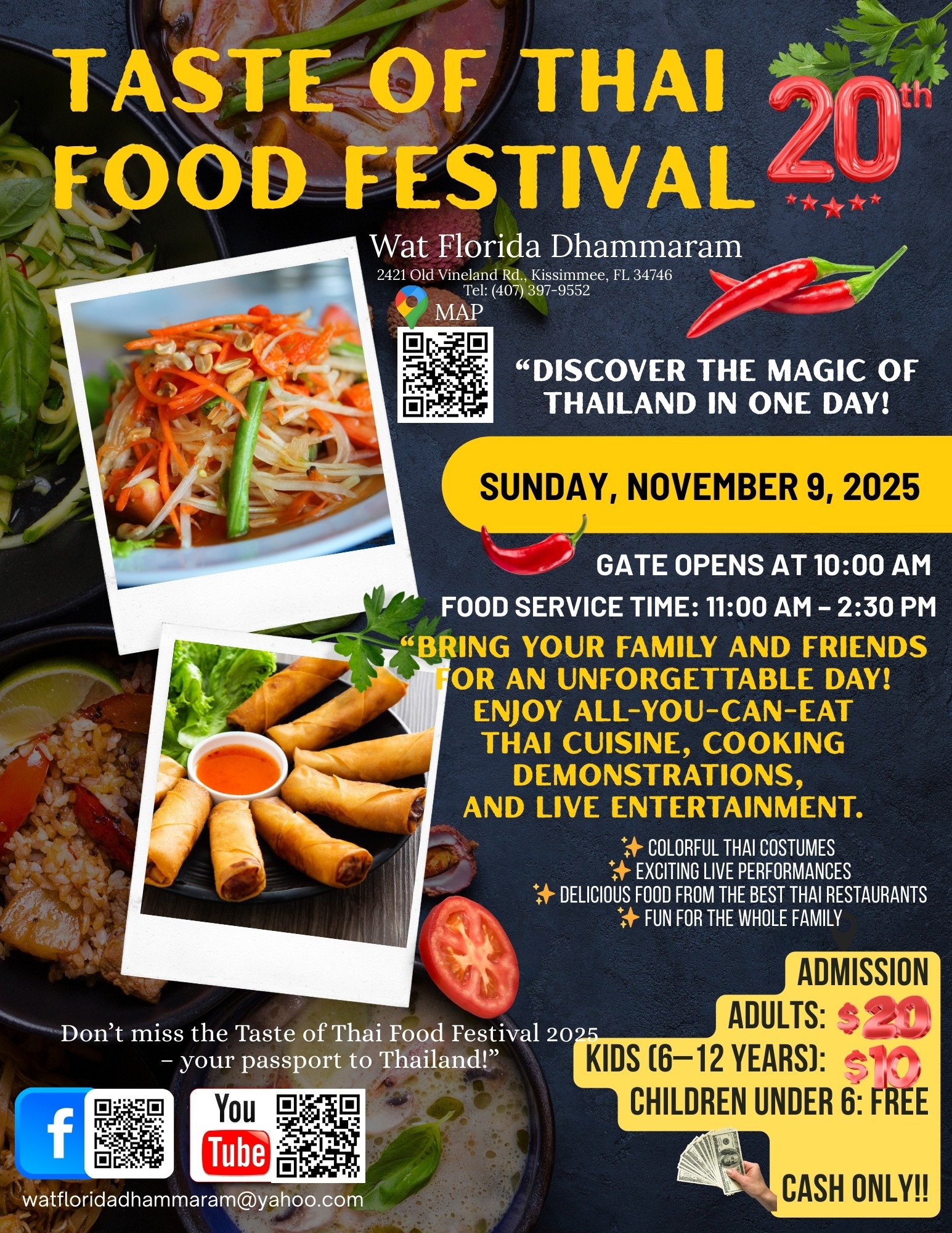 TASTE OF THAI FOOD FESTIVAL 2025