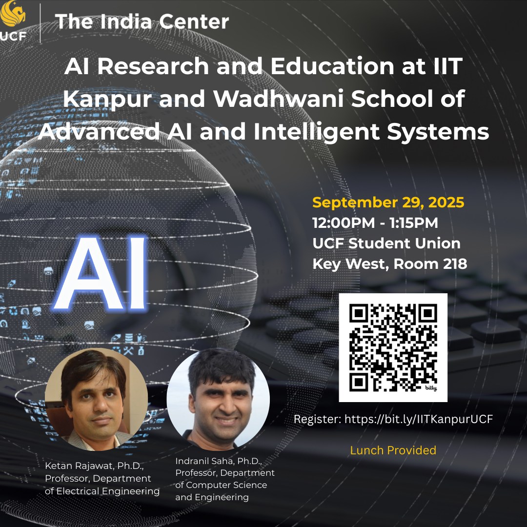 AI RESEARCH AND EDUCATION AT IIT KANPUR AND WADHWANI SCHOOL OF ADVANCED AI AND INTELLIGENT SYSTEMS