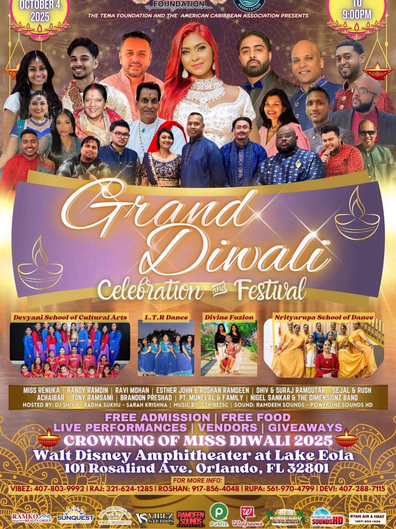 Diwali at Lake Eola