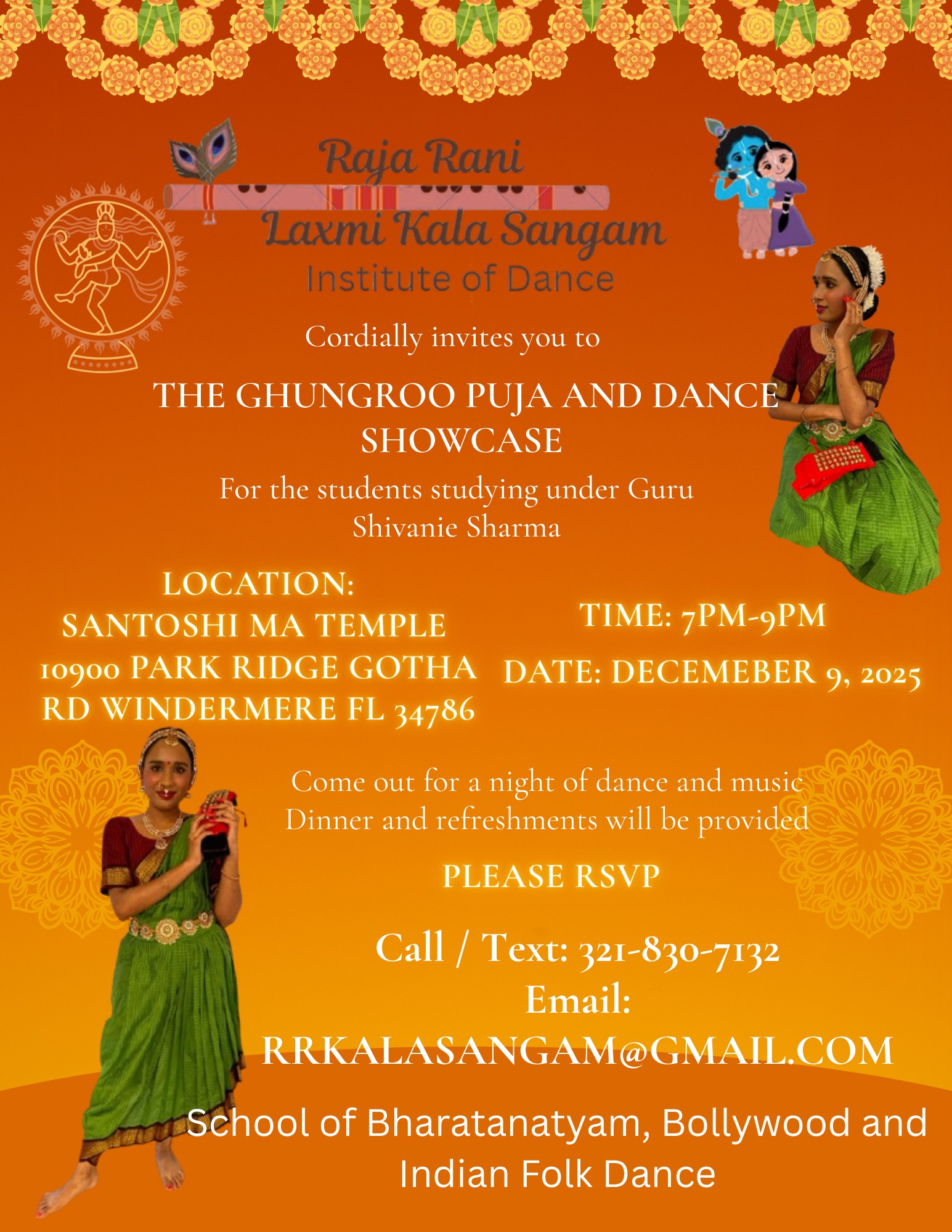 Ghungroo Puja and Dance Showcase